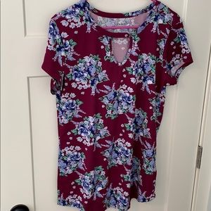 Floral T shirt